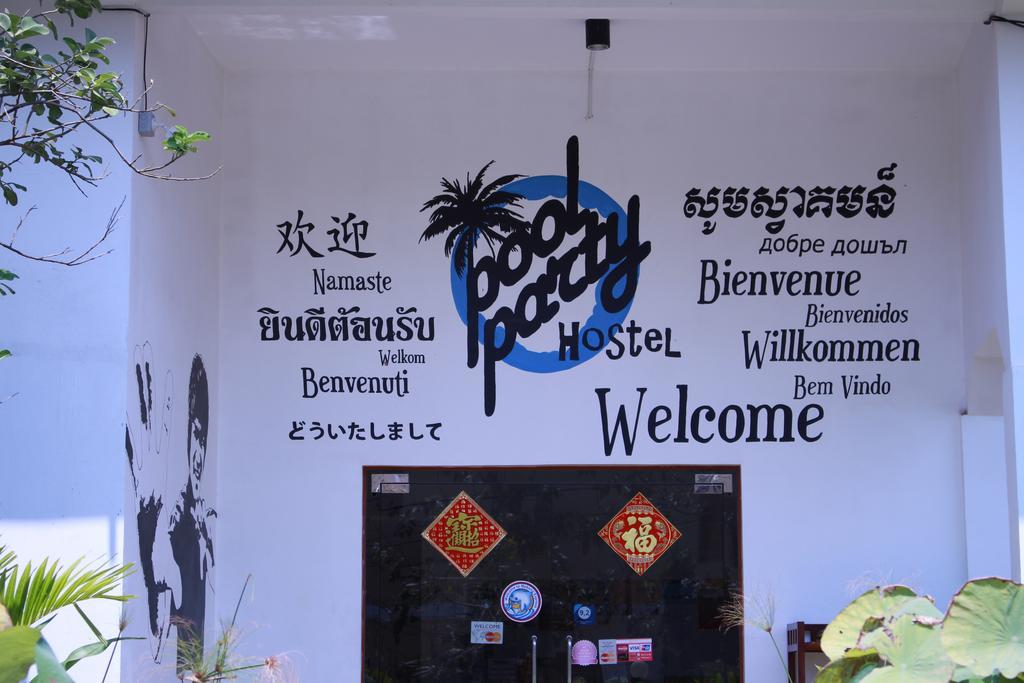 Pool Party Hostel Siem Reap Exterior foto